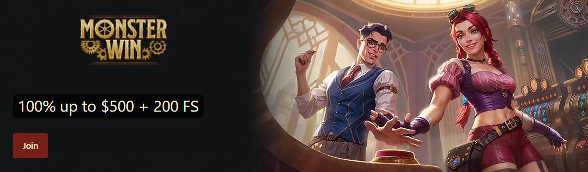 Monsterwin Casino Bienvenue